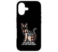 My Cat Is My Co Op Partner Gamer Case for iPhone 17