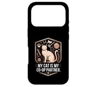 My Cat Is My Co Op Partner Gamer Case for iPhone 17 Pro