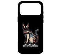 My Cat Is My Co Op Partner Gamer Case for iPhone 17 Pro Max