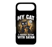 MY CAT IS PRABABLY PLOTTING WITH SATAN Case for iPhone Air