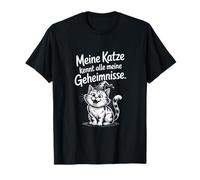 My Cat Knows All My Secrets T-Shirt