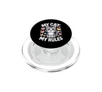 My Cat My Rules PopSockets PopGrip for MagSafe