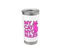 My Cat My Rules Stainless Steel Insulated Tumbler