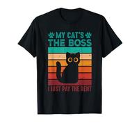 My Cat’s The Boss, I Just Pay The Rent T-Shirt