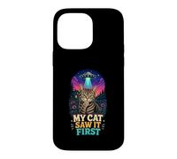 My Cat Saw It First UFO Case for iPhone 14 Pro Max