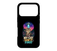 My Cat Saw It First UFO Case for iPhone 17 Pro