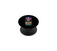 My Cat Saw It First UFO PopSockets Adhesive PopGrip