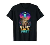My Cat Saw It First UFO T-Shirt