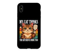 My Cat Thinks The Kitchen Is Mine Too Humor Case for iPhone XS Max