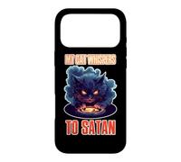 MY CAT WHISPERS TO SATAN Case for iPhone 17 Pro Max
