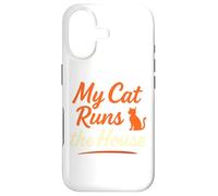 My Cats Runs the House Funny Cat Lover Case for iPhone 17