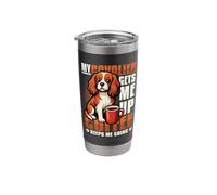 My Cavalier Gets Me Up Coffee Keeps Me Going Cavalier Stainless Steel Insulated Tumbler
