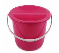My Charity Boxes - Pack of 5 Collecting Bucket Fundraising Donation Bucket - 5 Colours (Pink)
