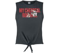 My Chemical Romance Amplified Collection - Blood Spatter Top charcoal L