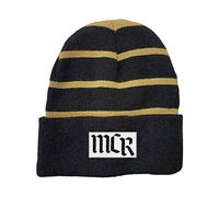 My Chemical Romance Beanie Hat Shadows Band Logo Official Black One Size