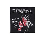 My Chemical Romance Big Rockba Patch Badge Embroidered Iron on Applique Patch Accessory