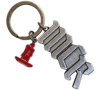 My Chemical Romance Candle Charm Keyring Keyring in Silver My Chemical Romance Silver One Size
