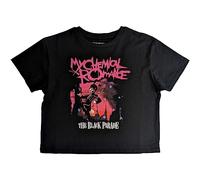My Chemical Romance - March Cropped - T-Shirt - black - M - 65% Cotton, 35% Polyester,Jersey M