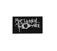 My Chemical Romance Kiss Rockb Patch Badge Embroidered Iron on Applique Souvenir Accessory