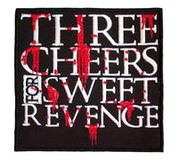 Rock Off officially licensed products My Chemical Romance Sweet Revenge Standard Woven Patch Accessory Size