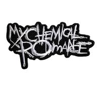 My Chemical Romance The Black Parade Logo Standard Woven Patch Accessory Size