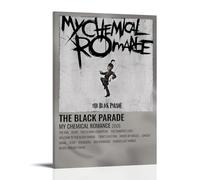 My Chemical Romance The Black Parade Poster Decoration Vibrant High-end Wall Posters Retro Room Decorations Classic Art Posters Suitable For Teenagers Living Rooms BedroomsFrame-style20x30inch(50