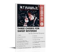 My Chemical Romance Three Cheers for Sweet RevengeWall Art Poster Waterproof Living Room Bedroom Office Modern Canvas Printing Home Decoration Gift CreativityMy Chemical Romance Three Cheers for Sweet