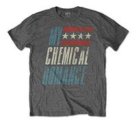 My Chemical Romance Unisex Tee: Raceway (Medium) Grey