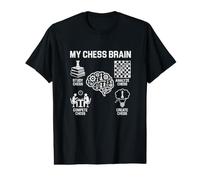 My Chess Brain, Study, Analyze, Compete Value Graphic T-Shirt