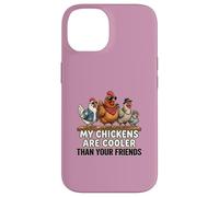 My Chickens Are Cooler Than Your Friends Poultry Silkie Mom Case for iPhone 14
