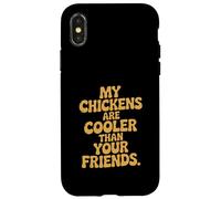 My Chickens Are Cooler Than Your Friends Silkie Mom Urban Case for iPhone X/XS