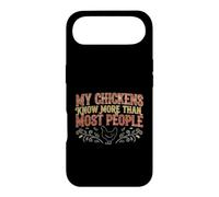 My Chickens Know More Than Most People Chicken Lover Case for iPhone Air