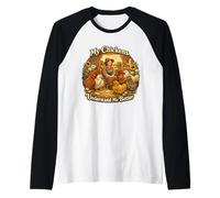 My Chickens Understand Me Better Funny Farm & Chicken Lover Raglan Baseball Tee