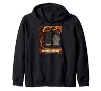 My Child Forever Empty Swing Tree Parent Love Gift Zip Hoodie