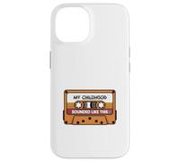 My Childhood Sounded Like This Retro Cassette Case for iPhone 14