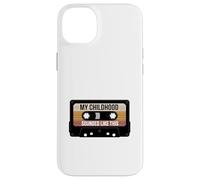 My Childhood Sounded Like This Retro Cassette Case for iPhone 14 Plus