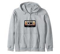 My Childhood Sounded Like This Retro Cassette Zip Hoodie