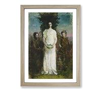 My Children by Abbott Handerson Thayer Framed Print | A2 Oak Framed Wall Art | Ready to Hang | Modern Nature Picture | Living Room Bedroom Lounge Office