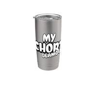 My CHORT Glamour Stainless Steel Insulated Tumbler