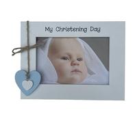 My Christening Day Photo Frame Keepsake Gift For Boys Landscape 6x4 Print
