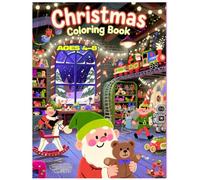 My Christmas Coloring Book for Kids Ages 4-8: Fun and Easy Holiday Coloring Pages with: Easy Holiday Coloring Pages with