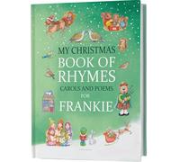 My Christmas Rhymes and Personalised Poems Book Featuring Your Child’s Name | Keepsake | Unisex Ages 0-8
