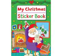 My Christmas Sticker Book Filled With Christmas Themed Puzzles & Activities