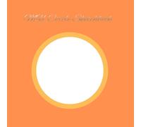 My Circle Sketchbook: Orange & Peach Edition (6×6): 135-Page Fun Circle Sketch Journal for Warm and Creative Drawing