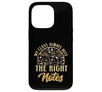 My Class Always Hits The Right Notes Music Teacher Case for iPhone 13 Pro