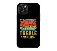My class is full of treble makers funny music teacher retro Case for iPhone 11 Pro