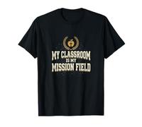 My Classroom is My Mission Field Christian Teacher Jesus T-Shirt