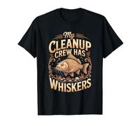 My Cleanup Crew Has Whiskers Corydoras Catfish Aquarium Value Graphic T-Shirt