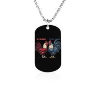 My Cock Your Cock Personalized Picture Pendant Necklace Memorial Keepsake Jewelry Gifts for Women Men