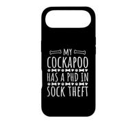 My Cockapoo Has A PhD In Sock Theft Dog Owner Joke Case for iPhone Air